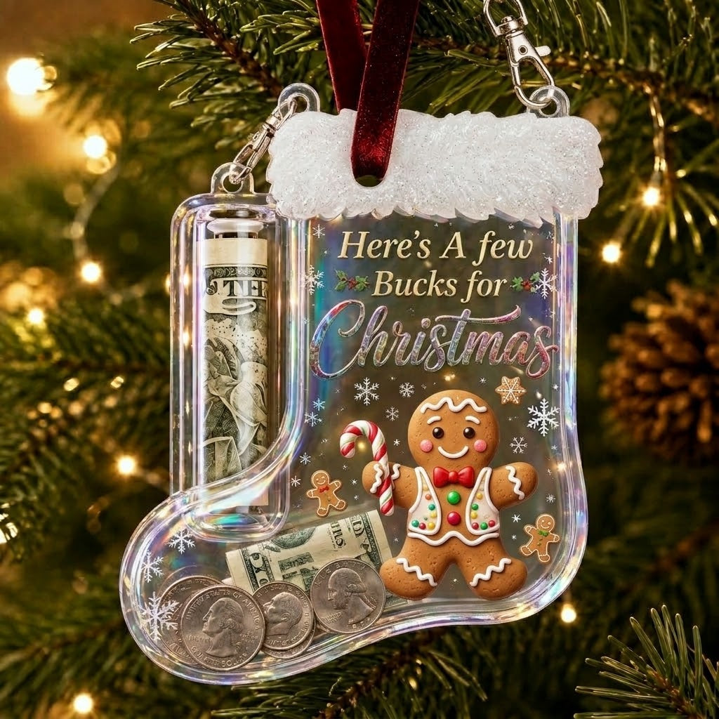 Gingerbread Holder Cash Ornament