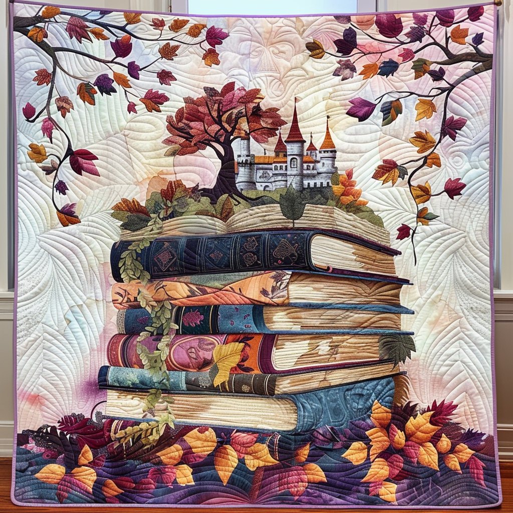 Fantasy Gateway Quilted Blanket printed blanket