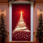 Festive Evening Quilted Door Curtain printed door curtain
