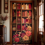 Floral Tales Quilted Door Curtain printed door curtain