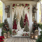 Forest Magic Quilted Door Curtain printed door curtain