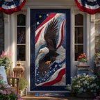 Freedoms Flight Heritage Quilted Door Curtain printed door curtain