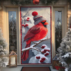 Frosted Melody Quilted Door Curtain printed door curtain
