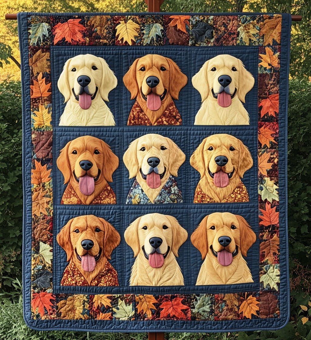 Furry Friend Warmth Quilted Blanket printed blanket