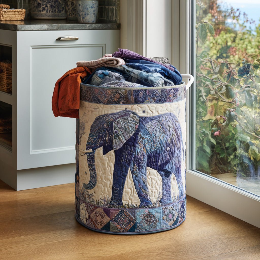 Gentle Giant Quilted Laundry Hamper printed laundry hamper