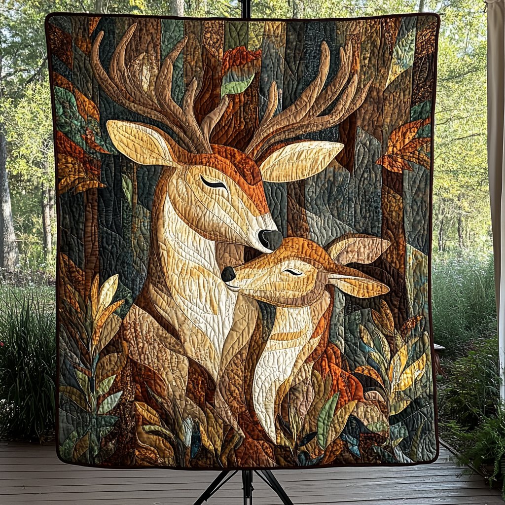 Gentle Giants Quilted Blanket printed blanket