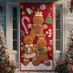 Gingerbread Joy Quilted Door Curtain printed door curtain