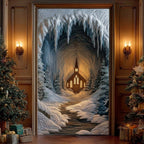 Glory Sanctuary Quilted Door Curtain printed door curtain