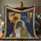Goofy Boxer Quilted Blanket printed blanket