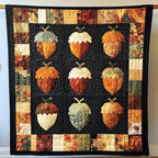 Harvest Hues Quilted Blanket printed blanket