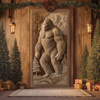 Hidden Giant Quilted Door Curtain printed door curtain