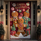 Holiday Treats Quilted Door Curtain printed door curtain