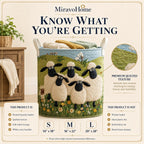 Quilted Laundry Hamper size and care information