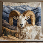 Hornbound Majesty Quilted Blanket printed blanket
