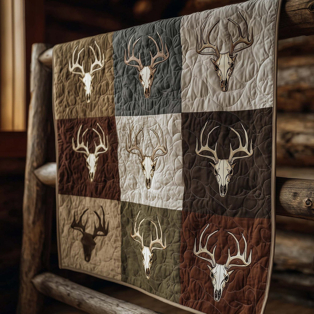 Hunting Season Quilted Blanket printed blanket
