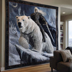 Icebound Lord Quilted Blanket printed blanket