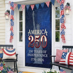Independence Pride Quilted Door Curtain printed door curtain