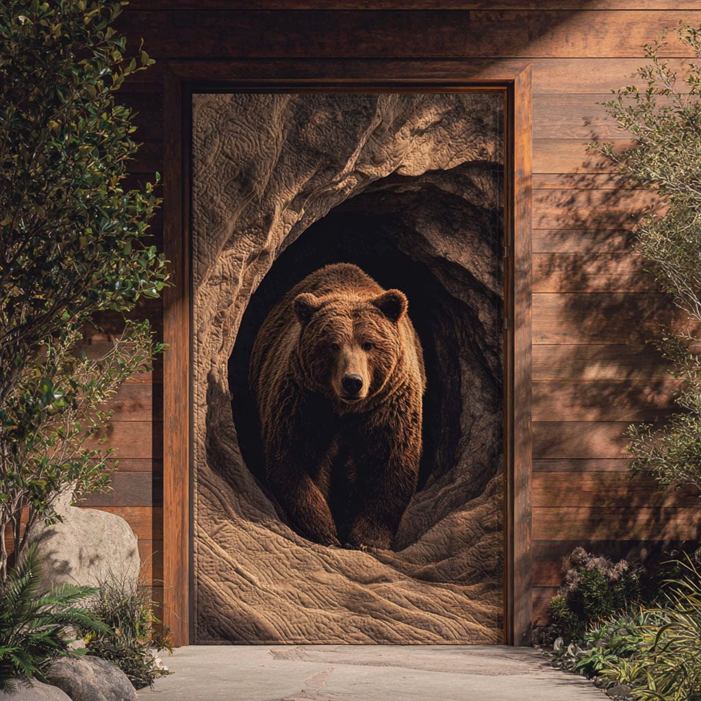 Into The Wild Quilted Door Curtain printed door curtain