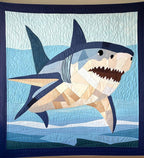 Jaw Quilted Blanket printed blanket