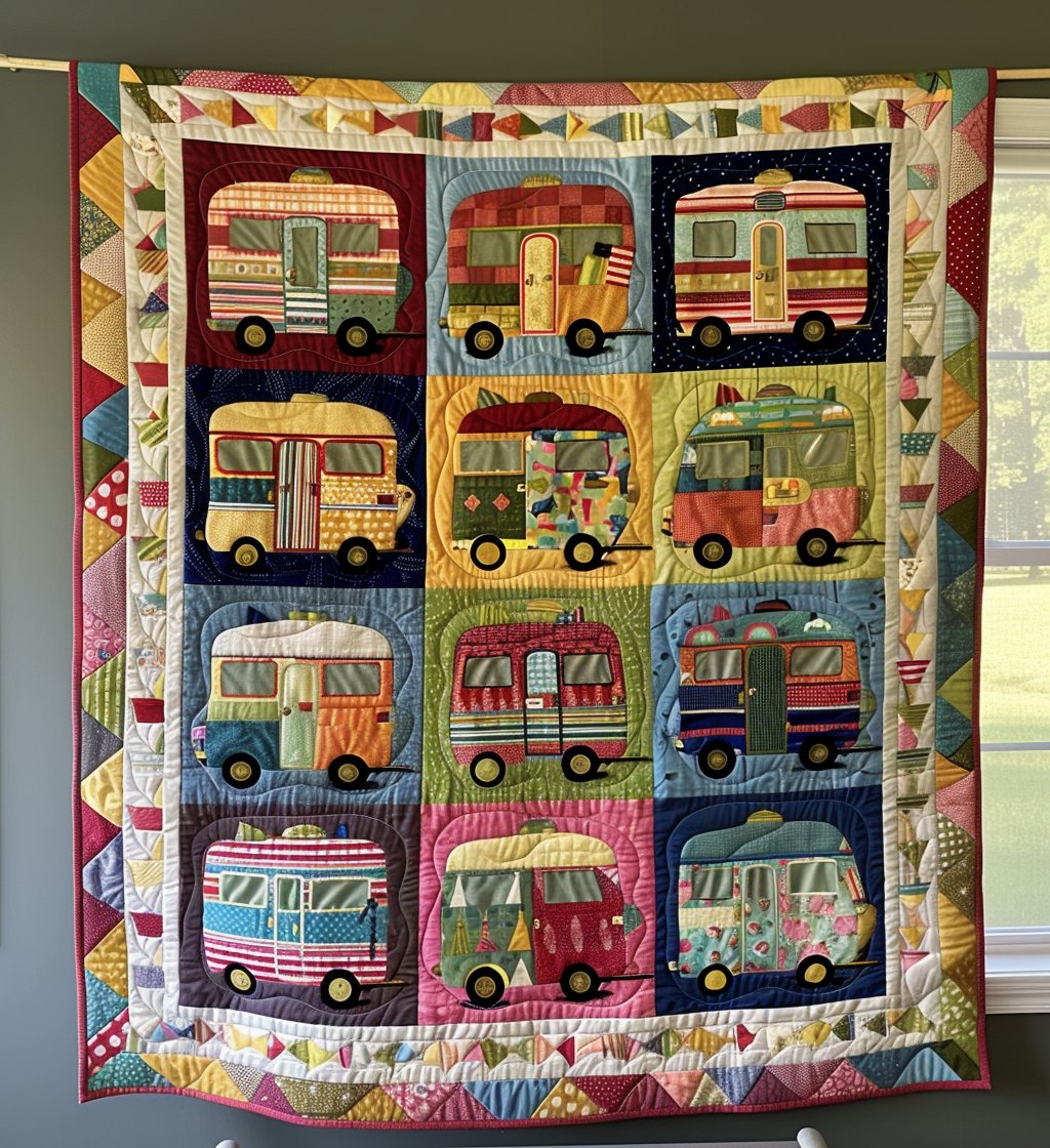 Journey Home Quilted Blanket printed blanket