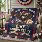 Liberty Crest Quilted Blanket printed blanket