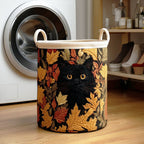 Maple Shadow Quilted Laundry Hamper printed laundry hamper