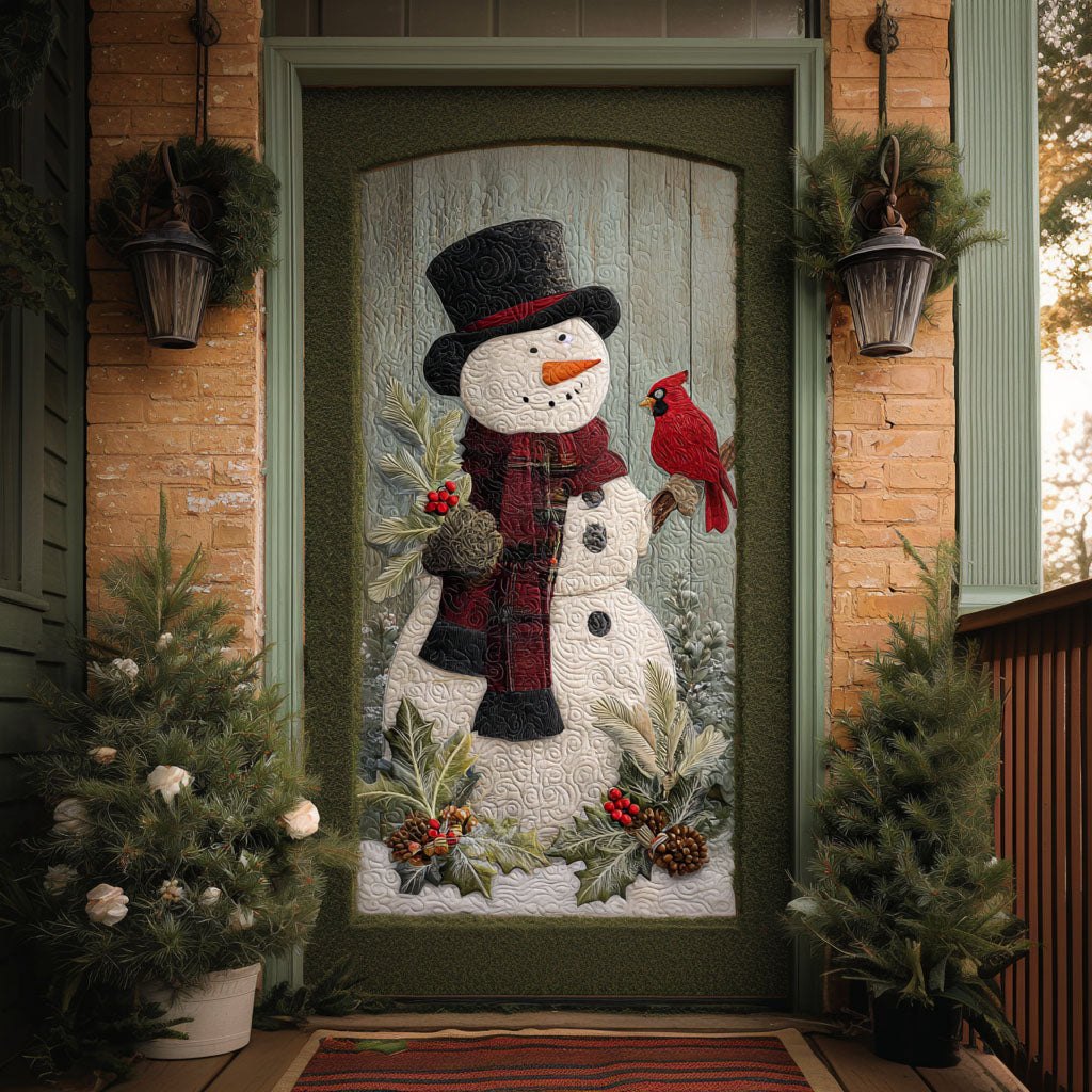 Mr Chilly Quilted Door Curtain printed door curtain