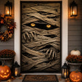 Mummy Gaze Quilted Door Cover printed quilted door curtain