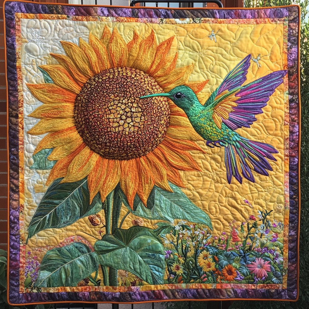 Nectar Dancer Quilted Blanket printed blanket