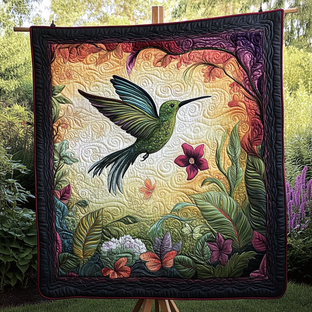 Nectar Glider Quilted Blanket printed blanket