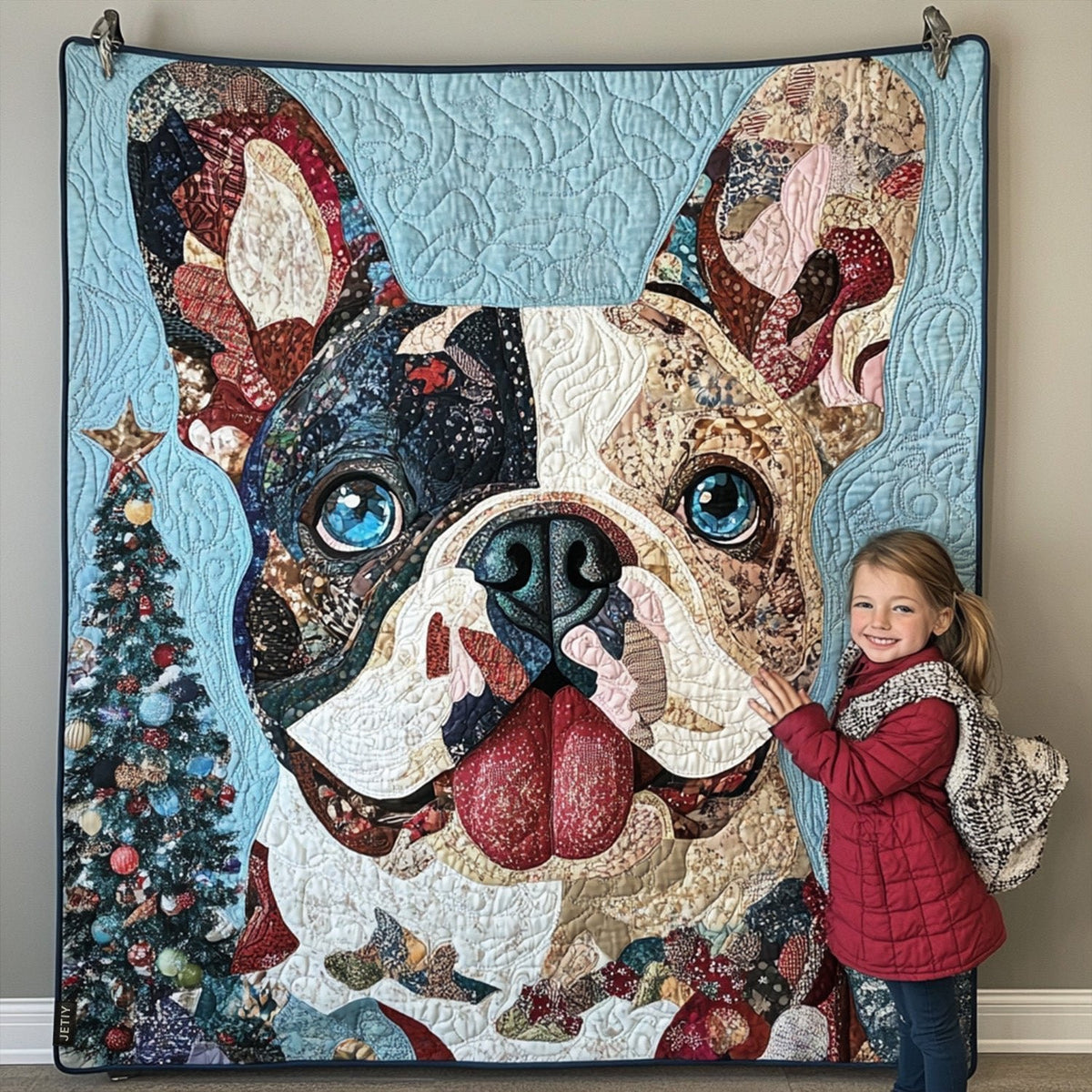 Noble Canine Comfort Quilted Blanket printed blanket