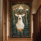 Noble Stag Quilted Door Curtain printed door curtain