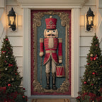 Nutcracker Charm Quilted Door Curtain printed door curtain