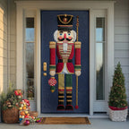 Nutcracker Elegance Quilted Door Curtain printed door curtain