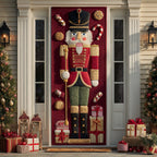 Nutcracker Memory Quilted Door Curtain printed door curtain