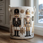 Nutcracker Spirit Quilted Laundry Hamper printed laundry hamper