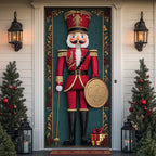 Nutcracker Whisper Quilted Door Curtain printed door curtain