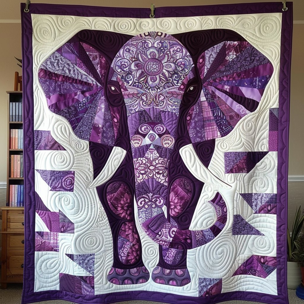 Oasis Ornaments Quilted Blanket printed blanket