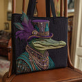 Party Parade Quilted Tote Bag printed quilted tote bag