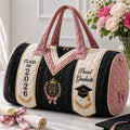 Proud Graduate Keepsake Quilted Duffle Bag printed quilted duffle bag