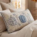 Pumpkin Patch Quilted Bedding Pillow Case printed quilted cushion cover