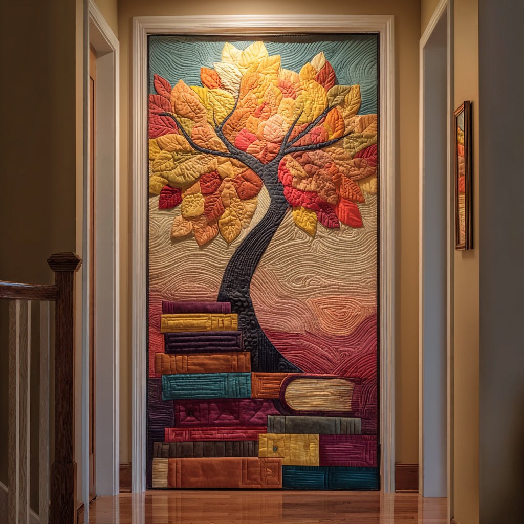 Reading Nook Quilted Door Curtain printed door curtain