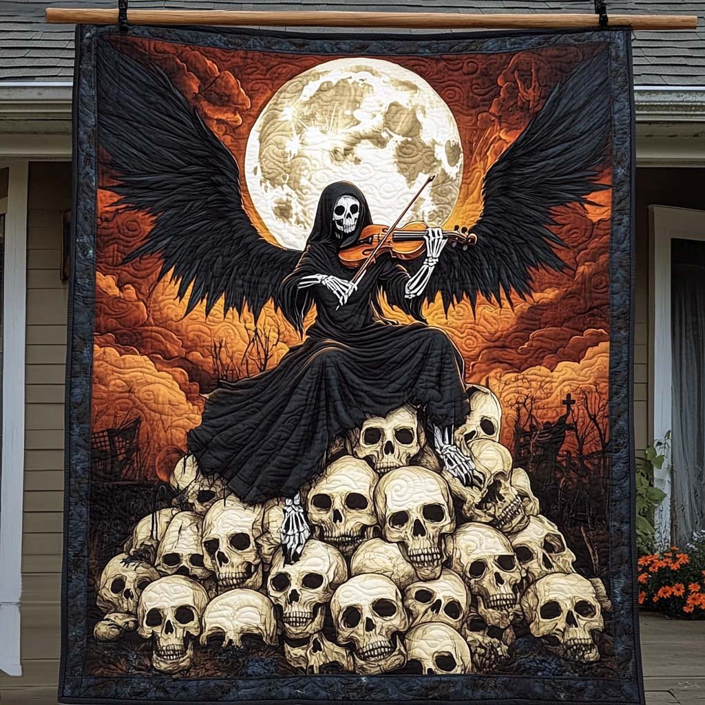 Reaper Melody Quilted Blanket printed blanket