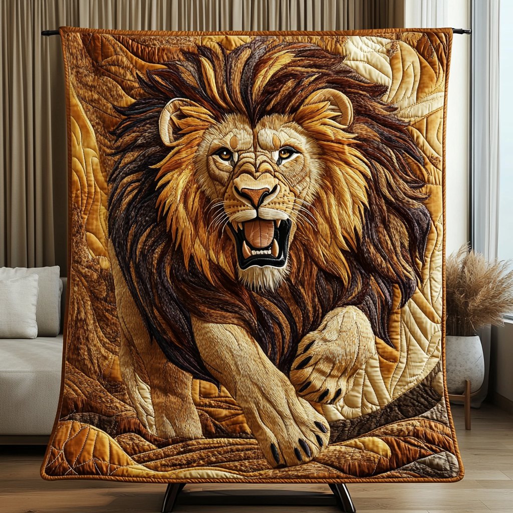 Royal Power Quilted Blanket printed blanket
