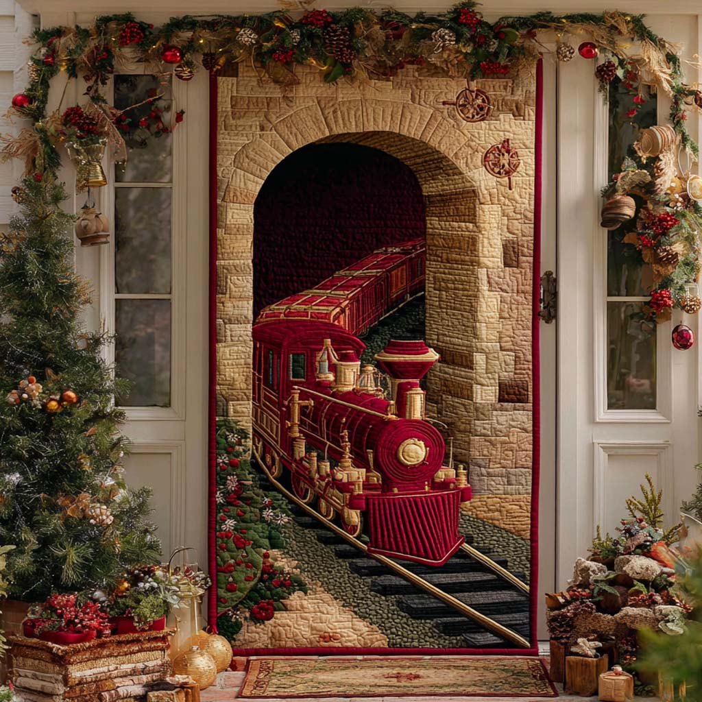 Ruby Track Adventure Quilted Door Curtain printed door curtain