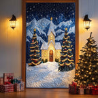 Sacred Path Quilted Door Curtain printed door curtain