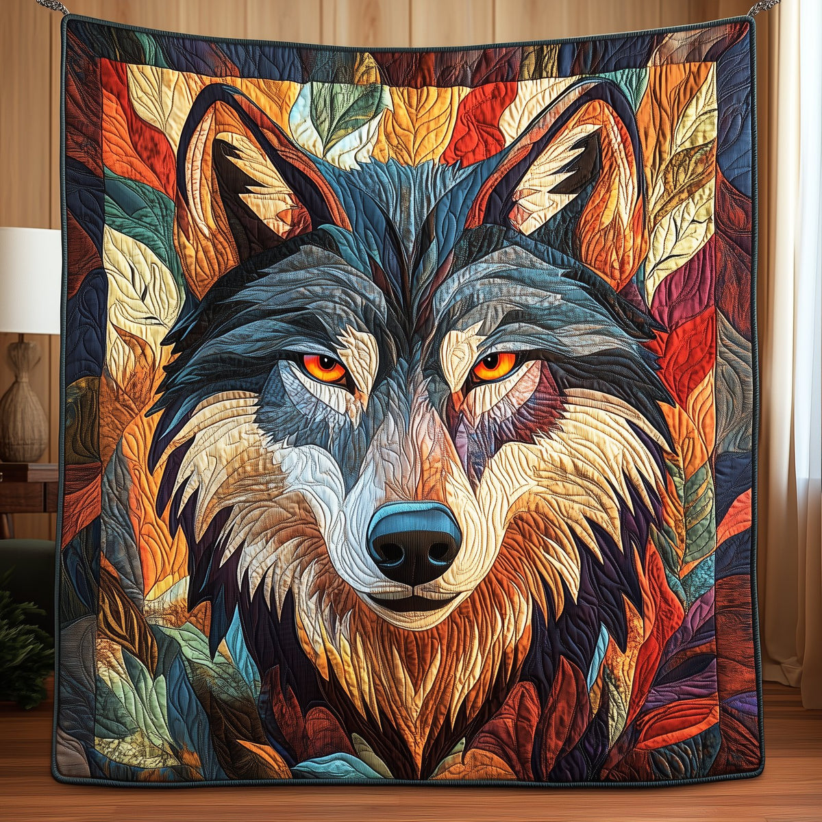 Shadow Hunter Quilted Blanket printed blanket