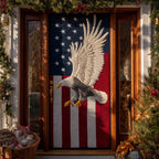 Sovereign Eagle Quilted Door Curtain printed door curtain