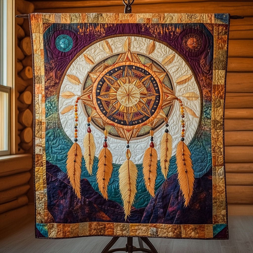Spirit of the Wild Quilted Blanket printed blanket