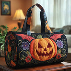 Spooky Season Quilted Duffle Bag printed duffle bag